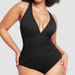 👙Smart Sculpt Plunge Swimsuit Flatter Your Figure