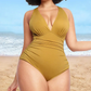 👙Smart Sculpt Plunge Swimsuit Flatter Your Figure
