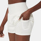 ✨️2025 Hot Sale 49% UIT🥰High Waisted 2-in-1 Yoga Shorts & Zijzakken