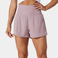 ✨️2025 Hot Sale 49% UIT🥰High Waisted 2-in-1 Yoga Shorts & Zijzakken