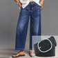 👖NU 50% KORTING! ✨ Casual damesjeans met hoge taille en wijde pijpen – flatterende pasvorm, comfortabel stretchmateriaal en moeiteloze stijl 👖