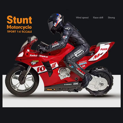 🏍️Op afstand bestuurbare stuntmotor, zelfbalancerende stuntmotor, schaal 1/6🏍️