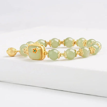 ⚡40% KORTING OP NIEUWJAARUITVERKOOP🎁GROENE GELUKKIGE ARMBAND