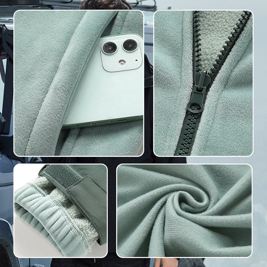 Beste Cadeau-Lichtgewicht Volledige Rits Hooded Jas