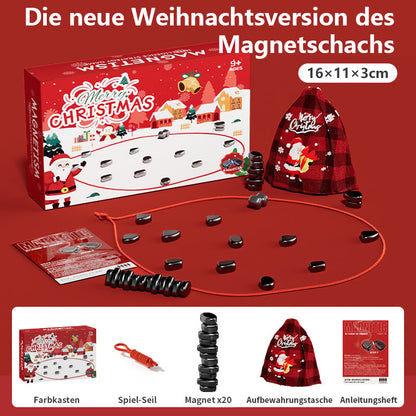 🎁 KERSTSPECIAL 🔥 Superleuk Tactisch Spel - Magnetische Schaakset Voor Familie & Vrienden!