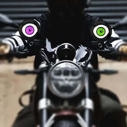 🚨Programmeerbaar duivelsooglicht voor fiets, auto en vrachtwagen