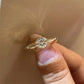 ❤️ Valentijnscadeau 💎 Draaiende diamanten ring symboliseert de ster van het universum