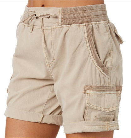 Populaire hoge taille cargoshorts voor vrouwen