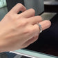 ❤️ Valentijnscadeau 💎 Draaiende diamanten ring symboliseert de ster van het universum