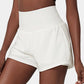 ✨️2025 Hot Sale 49% UIT🥰High Waisted 2-in-1 Yoga Shorts & Zijzakken