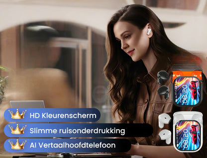 🖤 Black Friday Deal – 50% KORTING | Vertaaloordopjes met scherm