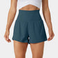 ✨️2025 Hot Sale 49% UIT🥰High Waisted 2-in-1 Yoga Shorts & Zijzakken