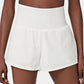 ✨️2025 Hot Sale 49% UIT🥰High Waisted 2-in-1 Yoga Shorts & Zijzakken