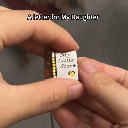 👑✨ My Little Star Boekenhalsband – Voor jou, lieve schat ❤️