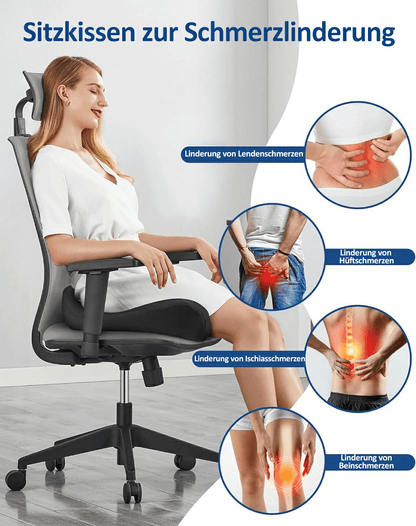 🎁LAST DAY 50％ KORTING🔥Ergonomisch zitkussen van traagschuim
