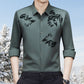 Heren Casual Verdikte Warme Fleece Shirt
