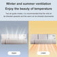 Intrekbare airconditioningafleider
