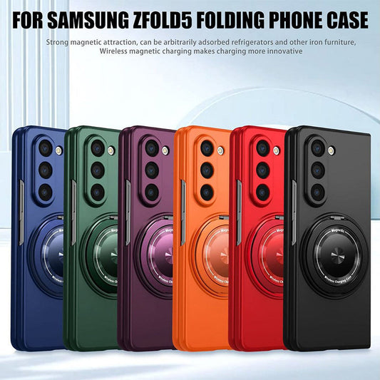 360° Draaibare Standaard Magnetische Telefoonhoes Voor Samsung Z Fold & Flip 5/4/3