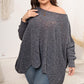 💥Limiettijd 49% KORTING💕Dames plus size ronde hals jamper