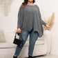 💥Limiettijd 49% KORTING💕Dames plus size ronde hals jamper