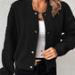 💥Sale 49% korting💕Solide gebreid vest met knopen