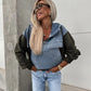 🔥HELEMAAL IN DE VERKOOP 49% - Dames Jeansjacke met Capuchon en Koord