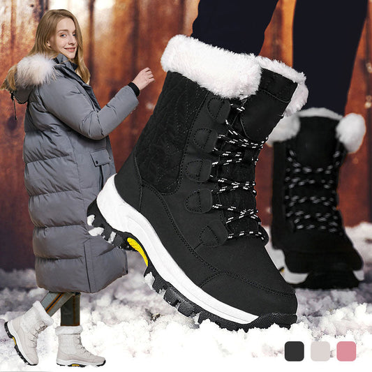 🔥gratis verzending🔥Warme, waterdichte antislip snowboots voor dames