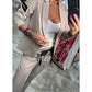 🚚Gratis thuisbezorging✨Vrouwen Casual Colbert & Broek 2-Piece Set