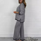 2-delige gebreide loungeset voor dames【GRATIS VERZENDING】