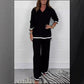 2-delige gebreide loungeset voor dames【GRATIS VERZENDING】