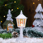 Kerstmis Lichtgevende Sneeuw Nachtlampje met Muziek