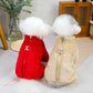 Winterjas voor honden met ritssluiting op de rug🎁Vroege kerstuitverkoop - 52% korting🎅