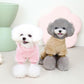 Stretch petfleece onesie met trekkoord