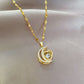 🌙Hot Sale 63% korting🌟Moon Heart Necklace✨️