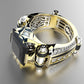 🎁Hot Sale🔥Zware Vintage Zirconia Brede Band Ring