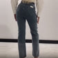 👖✨Vrouwenjeans Met Glimmende Strass-steentjes En Chic Split✨