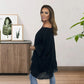 Zomeruitverkoop 41% korting🔥Loose Pleated Off Shoulder Blouses for Women