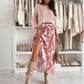 📣 43% KORTING!!!💥set: top met een leuk strikje op de rug en een tulle rok