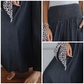 Dames Trendy Hoge Taille Wijde Been Jeans met Zakken