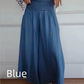 Dames Trendy Hoge Taille Wijde Been Jeans met Zakken