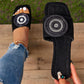 Dames sandalen met boze oog steentjes