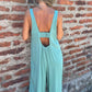 Dames Casual Veelzijdige Losse Jumpsuit met Knoopsluiting