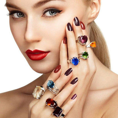 💅 Shine This Christmas! Zelfklevende Glitter Nagels – Nu Halve Prijs!