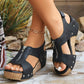 Trendy sandalen met sleehak voor vrouwen