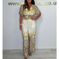 Bohemian Jumpsuit met Wijde Pijpen en Print