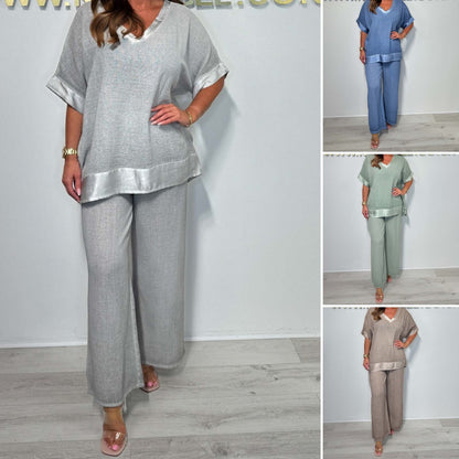 Losse casual 2-delige set