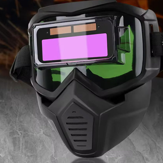 🔥🔥 Middenjaaruitverkoop! 50% KORTING – Automatisch Verduisterende Lashelm voor Oogbescherming