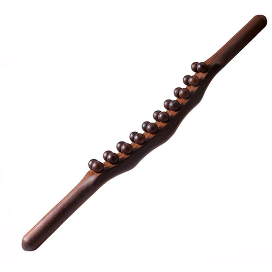 Houten lymfemassagestok