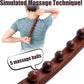 Houten lymfemassagestok