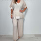 Losse casual 2-delige set